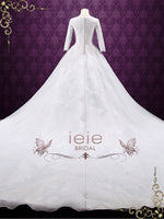 Modest Lace Ball Gown Wedding Dress DESTINY