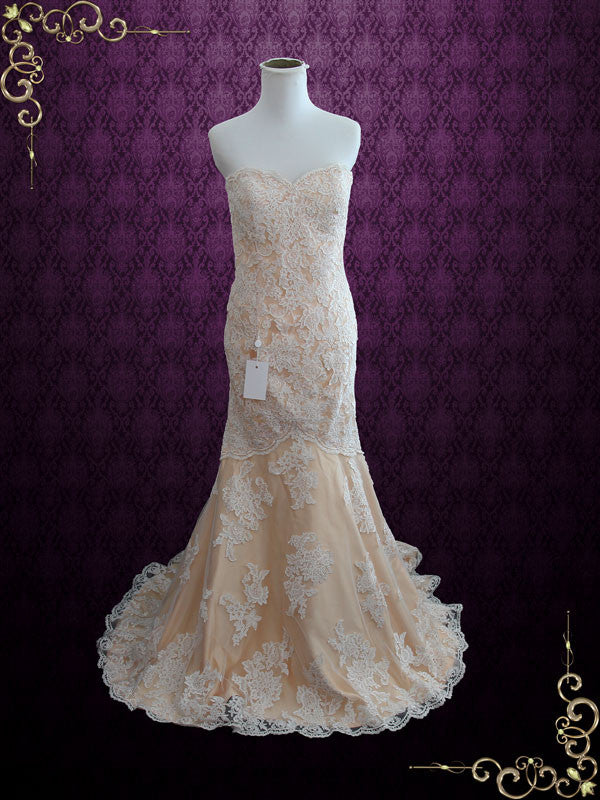 Vintage Lace Wedding Dress Ready to Wear