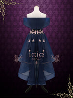 High Low Formal Dress with Peach Blossom Lace FRAN