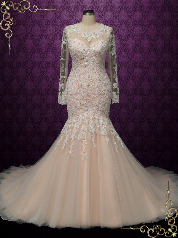Blush Wedding and Formal Dress ieie Blush Wedding and Formal Dress ieie