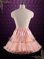 Blush Ruffle Soft Tulle Skirt