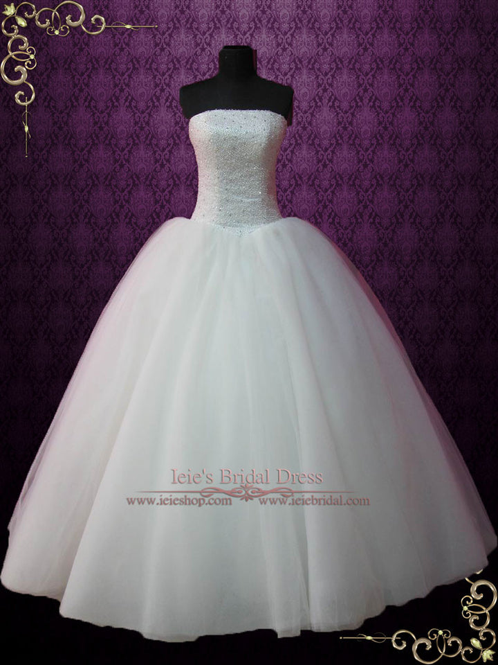 Timeless Strapless Ball gown Wedding Dress IVY