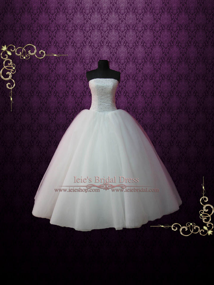 Timeless Strapless Ball gown Wedding Dress IVY