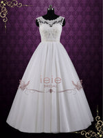 Ball Gown Wedding Dress with Open Back DINA