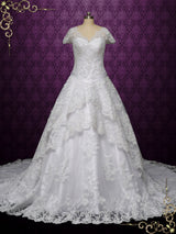 White Fairytale Princess Ball Gown Wedding Dress KARINA