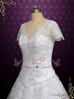 White Fairytale Princess Ball Gown Wedding Dress KARINA