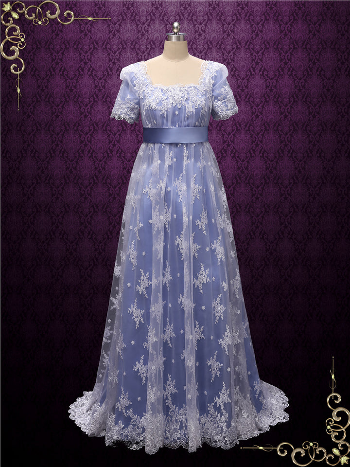 Bridgerton Regency Style Princess Formal Prom Evening Ball Gown HELENA