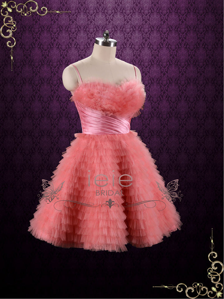 Retro 50s Short Evening Formal Prom Evening Dress | Kerri