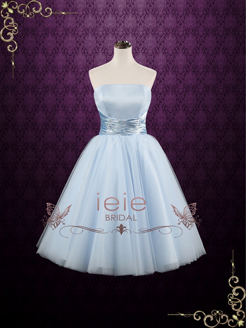 50s tulle prom dress Vintage 1950s Prom Dresses Tulle Swing Party Dress Lace Appliques