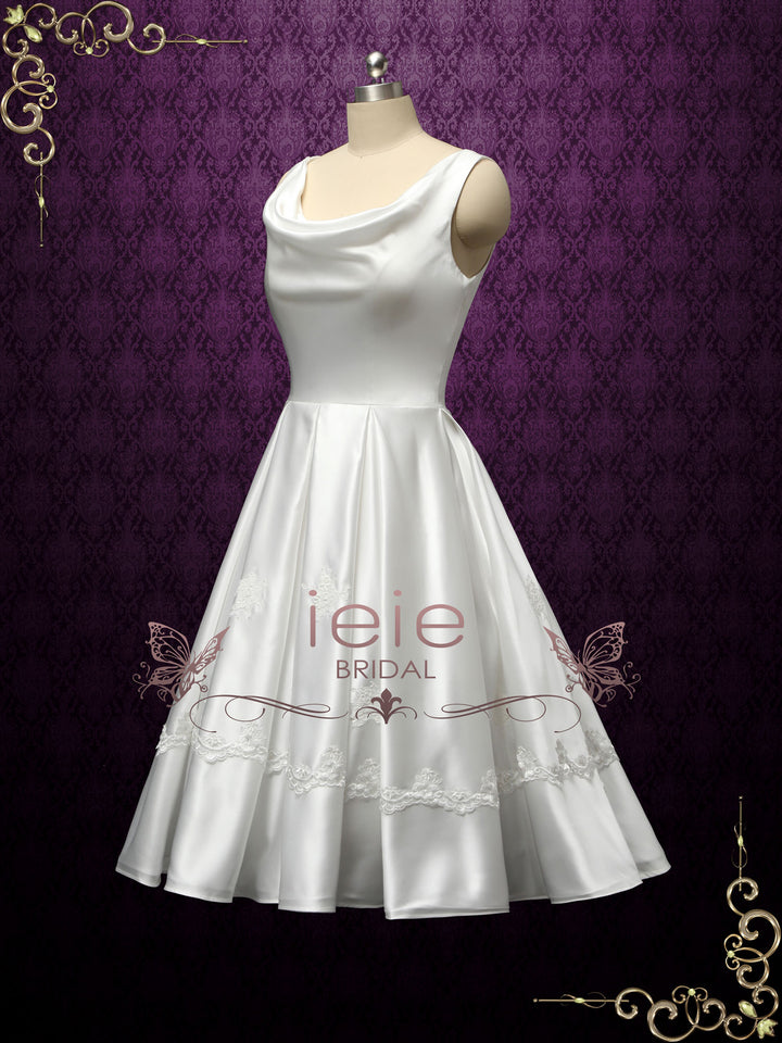 Retro Vintage Short Wedding Dress Retro Vintage Short Wedding Dress