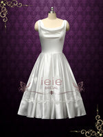 Retro Vintage Short Wedding Dress | Esther