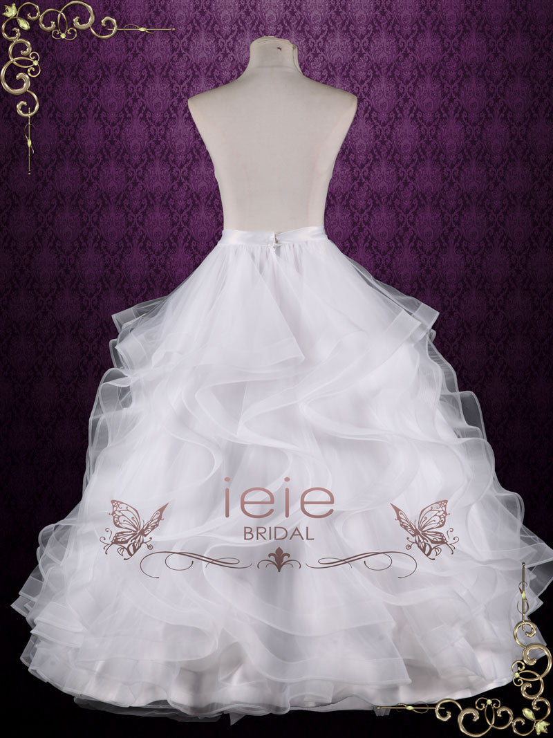Wedding Skirt with Ruffles | Elm