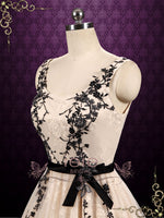Short Lace Formal Dress with Black Lace | Cora