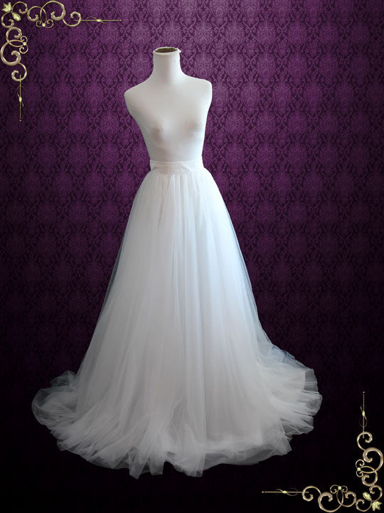 Ready to Wear Tulle Wedding Dress Soft Tulle Skirt ARIA