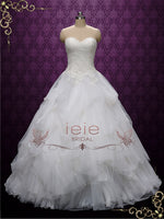 Strapless Ball Gown Wedding Dress ERINA