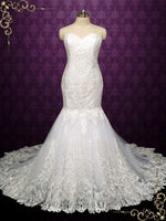 Strapless Lace Wedding Dress NATALYA