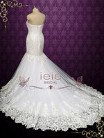 Strapless Lace Wedding Dress NATALYA