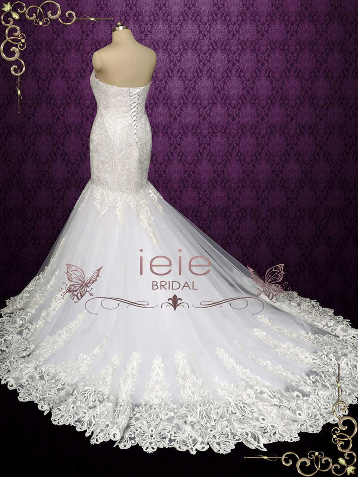 Strapless Lace Wedding Dress NATALYA