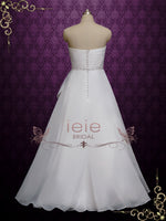 Strapless Organza Wedding Dress AIDA