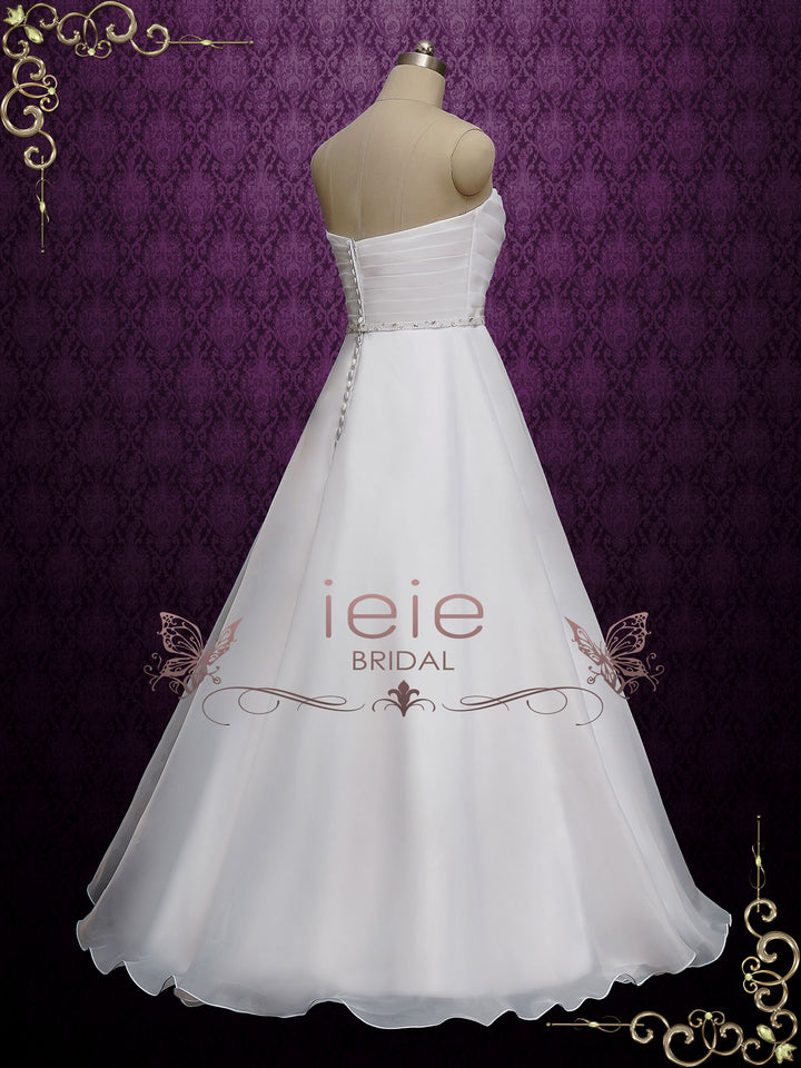 Strapless Organza Wedding Dress AIDA