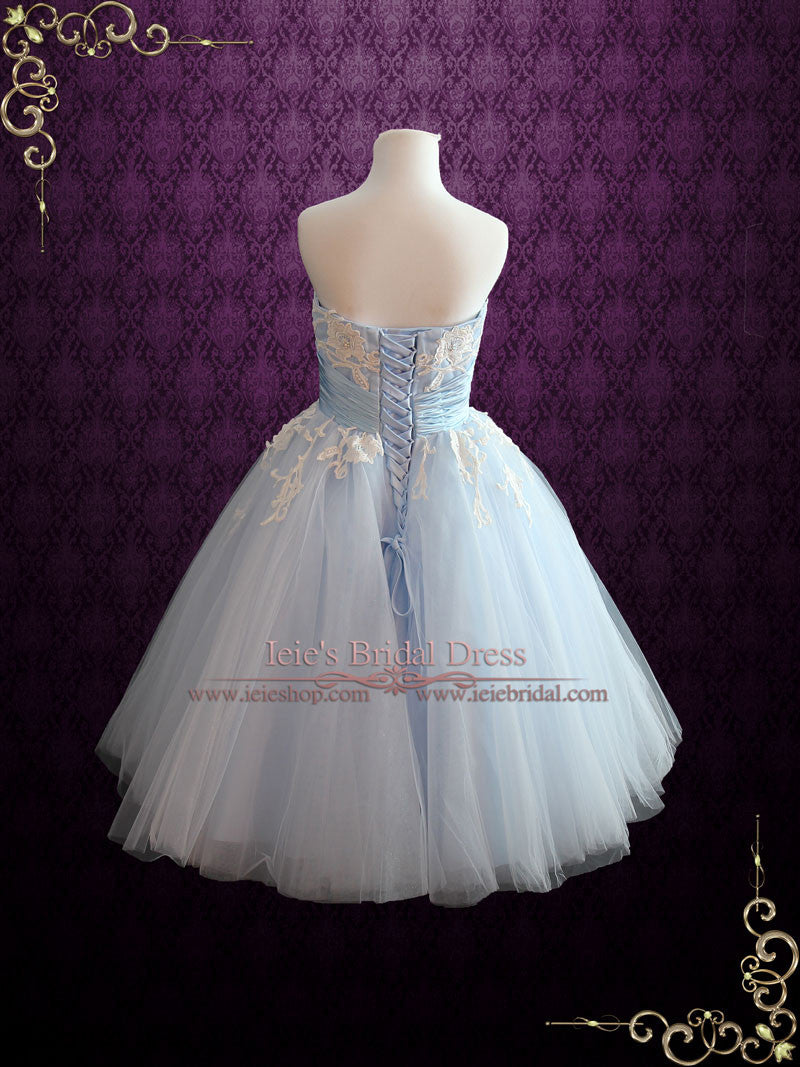 ballerina length evening dress Amara Backless Ballerina Dress