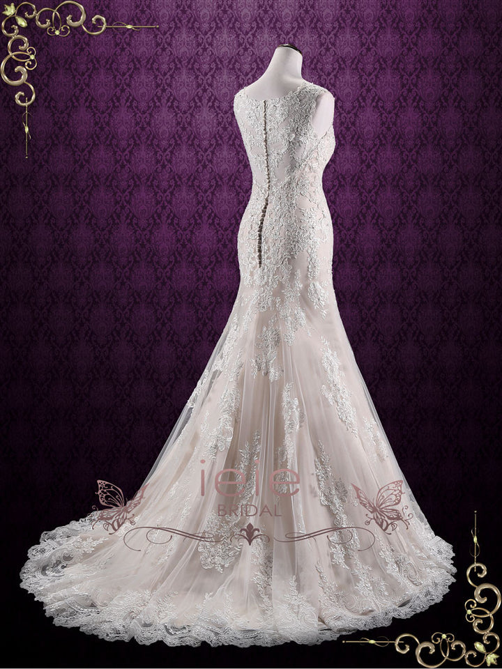 Vintage Classic Lace Wedding Dress LONDON