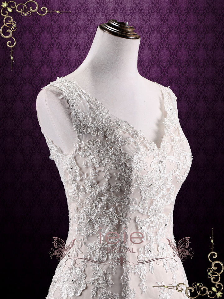 Vintage Classic Lace Wedding Dress LONDON