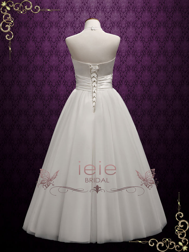 Vintage Halter Marilyn Style Wedding Dress | Marilyn ieie Vintage Halter Marilyn Style Wedding Dress | Marilyn ieie