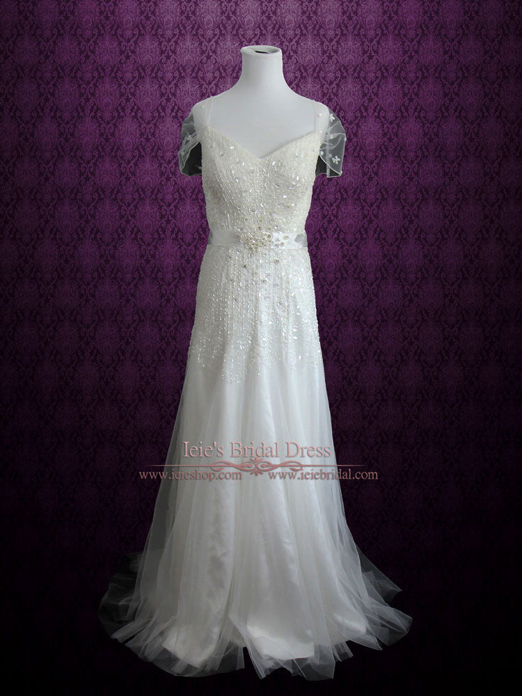 Vintage Ethreal Willow Style Wedding Dress | Chrissy