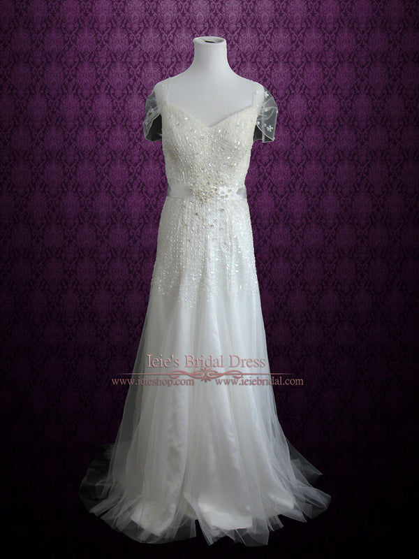 Vintage Ethreal Willow Style Wedding Dress | Chrissy