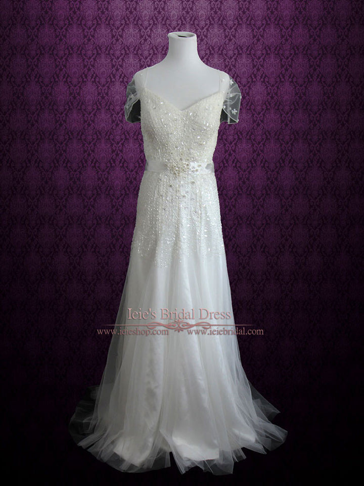 Vintage Ethreal Willow Style Wedding Dress | Chrissy