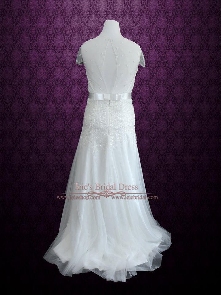 Vintage Ethreal Willow Style Wedding Dress | Chrissy