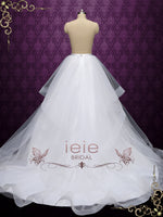 Wedding Dress Skirt with Ruffle Edge HAYES