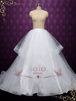 Wedding Dress Skirt with Ruffle Edge HAYES